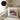 Die mit der Katze spricht – Kissen 40 × 40 cm mit Rückseite in Schwarz – Wohnbeispiel #farbe_schwarz