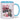 Die mit der Katze spricht – Tasse in Blau – Ansicht 01 #farbe_blau