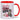 Die mit der Katze spricht – Tasse in Rot – Ansicht 01 #farbe_rot