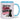 Hier bestimmt die Katze – ich bezahle nur die Rechnungen – Tasse in Blau – Ansicht 01 #farbe_blau