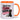 Hier bestimmt die Katze – ich bezahle nur die Rechnungen – Tasse in Orange – Ansicht 01 #farbe_orange
