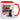 Hier bestimmt die Katze – ich bezahle nur die Rechnungen – Tasse in Rot – Ansicht 01 #farbe_rot