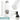 Weiße 500-ml-Thermosflasche – Flasche, Boden und Verschluss im Detail #farbe_weiss