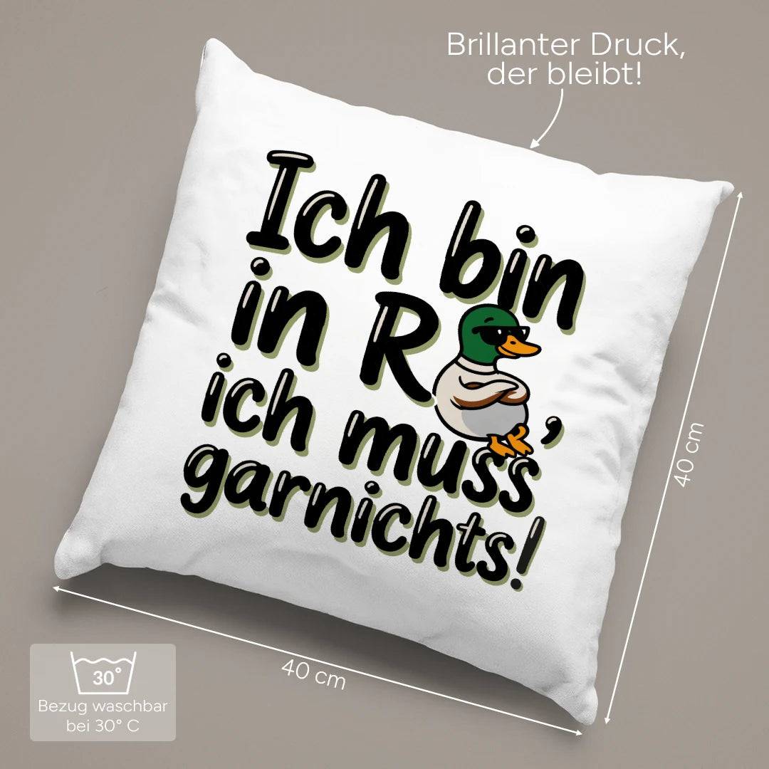 40 × 40 cm und pflegeleicht