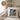 Ich bin in Rente ich muss gar nichts – Kissen 40 × 40 cm mit Rückseite in Mokka – Wohnbeispiel #farbe_mokka