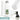 Weiße 500-ml-Thermosflasche – Flasche, Boden und Verschluss im Detail #farbe_weiss
