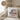 Pferdemädchen – Kissen 40 × 40 cm mit Rückseite in Mokka – Wohnbeispiel #farbe_mokka