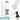 Weiße 500-ml-Thermosflasche – Flasche, Boden und Verschluss im Detail #farbe_weiss