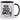 Meine auszeit heißt angeln – Tasse in Schwarz – Ansicht 01 #farbe_schwarz