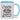 Camping die kunst viel geld auszugeben und wie ein vagabund zu leben – Tasse in Blau – Ansicht 01 #farbe_blau