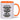 Man hört nicht mit dem motorradfahren auf wenn man alt wird – Tasse in Orange – Ansicht 01 #farbe_orange