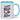 Das leben ist eine reise genieße jede kurve – Tasse in Blau – Ansicht 01 #farbe_blau