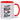 Das leben ist eine reise genieße jede kurve – Tasse in Rot – Ansicht 01 #farbe_rot