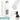 Weiße 500-ml-Thermosflasche – Flasche, Boden und Verschluss im Detail #farbe_weiss