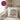 Lesen ist Träumen mit offenen Augen – Kissen 40 × 40 cm mit Rückseite in Violett – Wohnbeispiel #farbe_violett