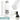 Weiße 500-ml-Thermosflasche – Flasche, Boden und Verschluss im Detail #farbe_weiss