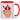 Mittelfinger-Kussmund – Tasse in Rot – Ansicht 01 #farbe_rot