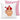 Mittelfinger-Kussmund – Kissen 40 × 40 cm mit Rückseite in Rosa – Vorder- und Rückansicht #farbe_rosa