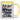Bitte, Herr, lass Hirn regnen oder Steine – Hauptsache, du triffst – Tasse in Gelb – Ansicht 01 #farbe_gelb