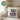 Hokus Pokus, Mittelfinger-Modus – Kissen 40 × 40 cm mit Rückseite in Grün – Wohnbeispiel #farbe_gruen