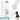 Weiße 500-ml-Thermosflasche – Flasche, Boden und Verschluss im Detail #farbe_weiss