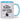 Statt Konfetti lieber gleich den Locher werfen! Lieblingsarbeitskollegen – Tasse in Blau – Ansicht 01 #farbe_blau