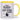Statt Konfetti lieber gleich den Locher werfen! Lieblingsarbeitskollegen – Tasse in Gelb – Ansicht 01 #farbe_gelb