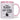 Statt Konfetti lieber gleich den Locher werfen! Lieblingsarbeitskollegen – Tasse in Rosa – Ansicht 01 #farbe_rosa