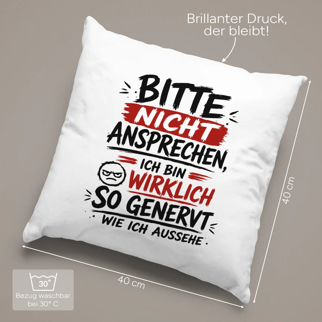 40 × 40 cm und pflegeleicht