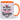 Du musst erst „Bitte, bitte, liebe Königin“ sagen – Tasse in Orange – Ansicht 01 #farbe_orange