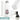Weiße 500-ml-Thermosflasche – Flasche, Boden und Verschluss im Detail #farbe_weiss
