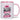 Ich schmeiß alles hin und geh in Rente – Tasse in Rosa – Ansicht 01 #farbe_rosa