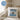 Endlich Rente – ab jetzt nur noch angeln – Kissen 40 × 40 cm mit Rückseite in Blau – Wohnbeispiel #farbe_blau