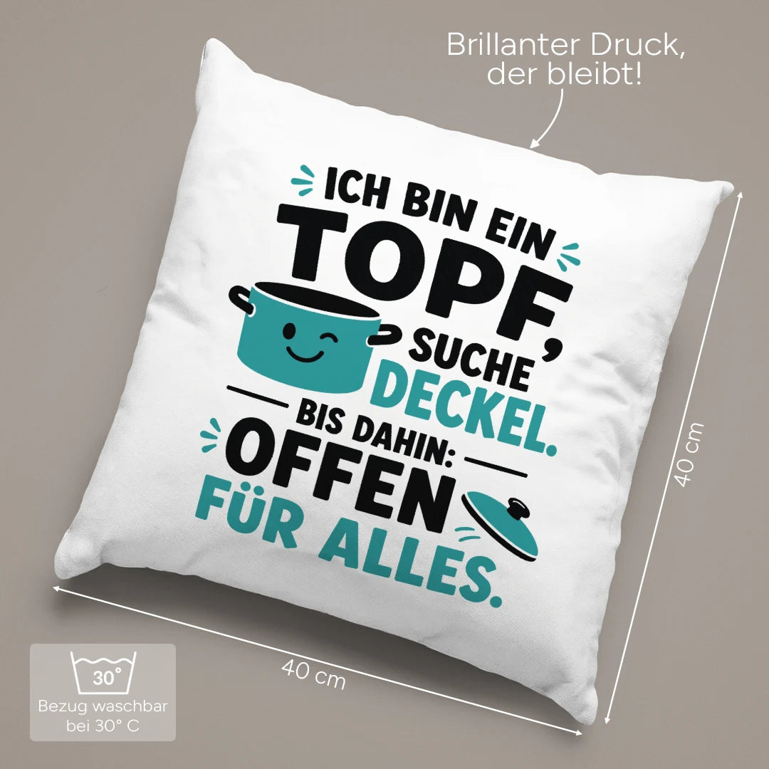 40 × 40 cm und pflegeleicht