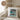 Ich bin ein Topf, suche einen Deckel – bis dahin offen für alles – Kissen 40 × 40 cm mit Rückseite in Mokka – Wohnbeispiel #farbe_mokka