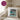 Ich bin ein Topf, suche einen Deckel – bis dahin offen für alles – Kissen 40 × 40 cm mit Rückseite in Violett – Wohnbeispiel #farbe_violett