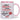 Erst blasen, dann schlucken – sonst ist der Kaffee ganz schön heiß – Tasse in Rosa – Ansicht 01 #farbe_rosa