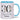 30 Happy Birthday Name Personalisiert – Tasse in Blau – Ansicht 01 #farbe_blau