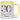 30 Happy Birthday Name Personalisiert – Tasse in Gelb – Ansicht 01 #farbe_gelb