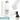 Weiße 500-ml-Thermosflasche – Flasche, Boden und Verschluss im Detail #farbe_weiss