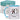 40 Happy Birthday Name Personalisiert – Tasse in Blau mit Geschenkkarton – Ansicht 01 #farbe_blau