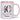40 Happy Birthday Name Personalisiert – Tasse in Rosa – Ansicht 01 #farbe_rosa