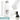 Weiße 500-ml-Thermosflasche – Flasche, Boden und Verschluss im Detail #farbe_weiss