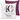 40 Happy Birthday – mit Name personalisiert – Kissen in Violett – Vorder- und Rückansicht #farbe_violett