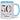 50 Happy Birthday Name Personalisiert – Tasse in Blau – Ansicht 01 #farbe_blau