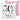 50 Happy Birthday – mit Name personalisiert – Kissen in Rosa – Vorder- und Rückansicht #farbe_rosa