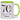 70 Happy Birthday Name Personalisiert – Tasse in Grün – Ansicht 01 #farbe_gruen