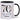 70 Happy Birthday Name Personalisiert – Tasse in Schwarz – Ansicht 01 #farbe_schwarz