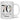70 Happy Birthday Name Personalisiert – Tasse in Weiß – Ansicht 01 #farbe_weiss