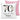 70 Happy Birthday – mit Name personalisiert – Kissen in Rosa – Vorder- und Rückansicht #farbe_rosa